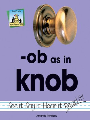 cover image of Ob As In Knob
